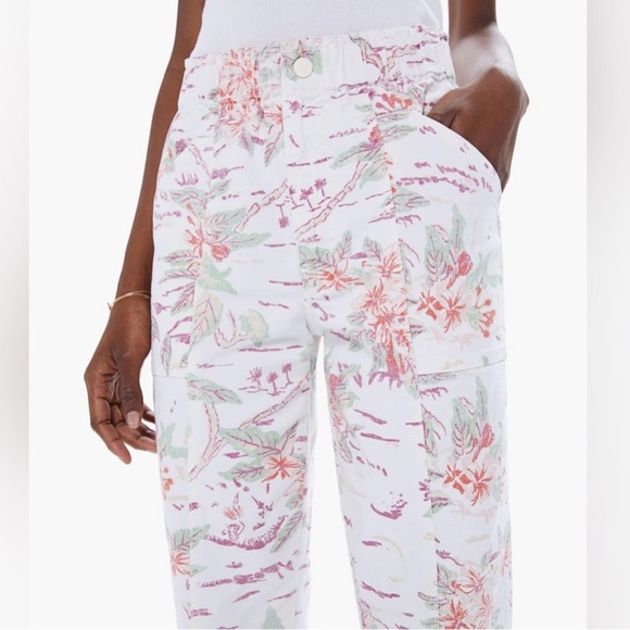 Mother Denim The Springy Ankle in Aloha High Waisted Straight Leg Jeans, Size 26 - Picture 2 of 4